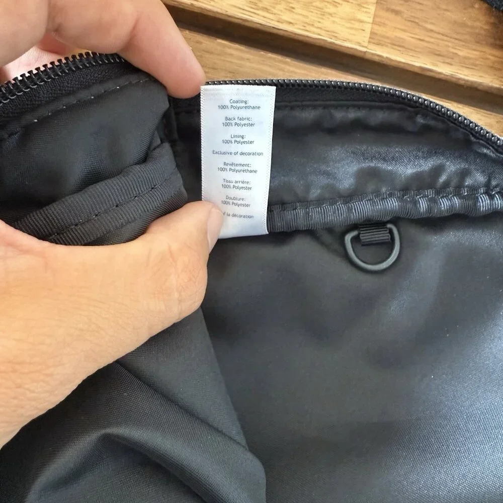 IVIVVA By Lululemon Convertable Tote‎ Prepared BACKPACK Bag Metallic Silver